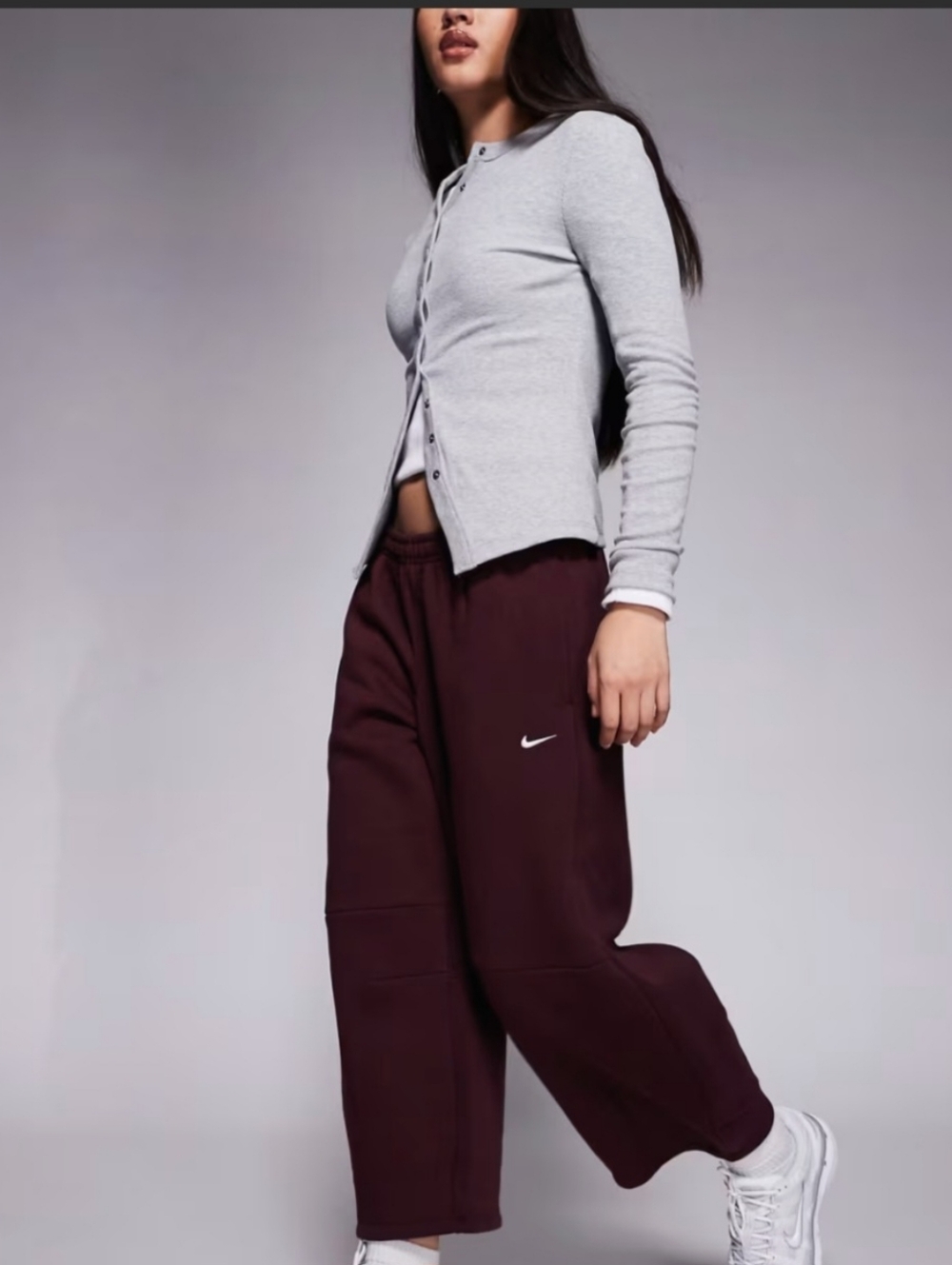 Nike Sportswear Phoenix Fleece Loose Mid-Rise Barrel Pants